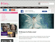 Tablet Screenshot of fairy.com